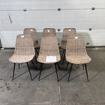 6x Eetkamerstoel Rotan, Kave Home, Equal