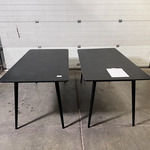 2x Eettafel Fabio zwart 180 x 90 cm, HOUSECRAFT LIVING