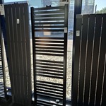 Designradiator HR badmeubelen, Base, mat zwart (ral 9005)