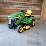 Zitmaaier, John Deere, X320, 2006