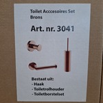 Toiletaccessoire-set, brons