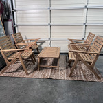 Loungeset Odin Teak, Raw Materials