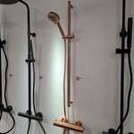 Doucheset Xenz, Pure, oud koper