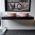 Topblad, Sanisupply, dark oak
