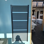 Designradiator, mat zwart