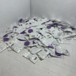 Partij telefoon grip houders paars, paars