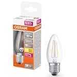 Ca. 20x Led kaars lampen Osram, e27, warm wit, 5w 470lm dimbaar