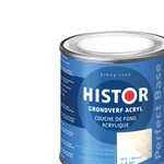 4x Grondverf 250 ml Histor, perfect base, wit