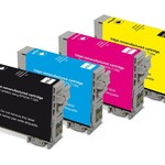 Ca. 13x Cartridge compatibel met epson t1295 RecycleClub, multipack