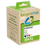 Ca. 19x Cartridge compatible met HP 364 xl Recycleclub, multipack