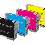Ca. 11x Cartridges compatibel met epson t1285 Recycleclub, multipack,