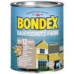 3x Dauerschutz farbe Bondex, norge grün, 750 ml