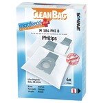Ca. 10x Stofzuigerzakken Cleanbag, Philips Oslo hr6938, 4 stuks per do