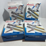4x Gas aansluitset Belgische standaard Scanpart, geel, dn12 100 cm