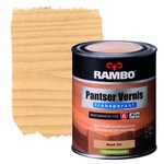 Ca. 10x Vernis acryl zijdeglans Rambo, pantser, blank, 750 ml