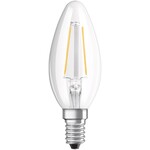 Ca. 10x Led lamp Osram, retrofit classic b, helder, 2.5w 827 e14