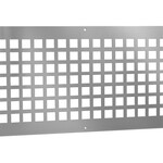 Ca. 18x Ventilatieplaat 250x450mm Nedco