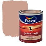 2x Lak hoogglans Flexa, couleur locale, passionate argentina blush, 75