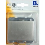 Ca. 21x Wisselschakelaars Berker, rvs, 10 x 6 x 13 mm