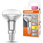 Ca. 10x Led reflektorlamp Osram, e14 r50 shape, 25 watt 2700 kelvin