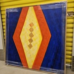 Acryl Schilderij, Maya Wildevuur, 1993