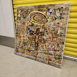 Acryl Schilderij, Tonnie Voorn, Mix Media