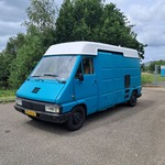 Buscamper, Renault, Master mk1, Blauw, 1990