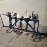 5x Buitenboordmotor, Suzuki, Johnson En Yamaha