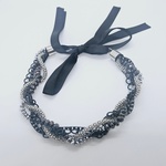 Dames collier strass diamand