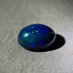 Black opal – 7.64 carat natuurlijke black opal