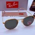 Rayban zonnebril Round Metal arista green polarized