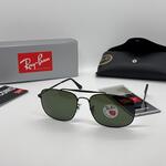 Rayban zonnebril Colonel black green polarized