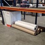 Partij inzetbekers en Stucloper 350m2