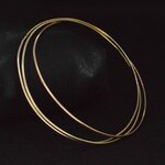 Armband met drie kleuren goud