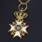 Gouden hanger (Nederlands medaille Orde van de Nederlandse Leeuw), exc