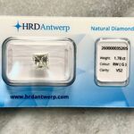 Diamant – 1.78 carat echte diamant (gecertificeerd)