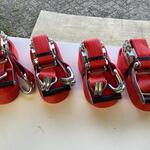4x Spanband strong, LC 2500 DAN, rood