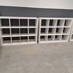 3x Vakkenkast Ikea, Kallax, Wit