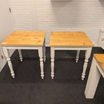 2x Houten kantinetafel