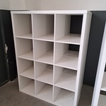 3x Vakkenkast Ikea, Kallax, Wit