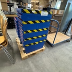 Ca. 20x Magazijnbak, blauw