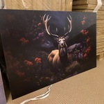 Schilderij gehard glas