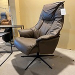 Fauteuil, bruin/taupe