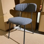 Set van 6 eetkamerstoelen, grijs