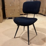 Set van 6 eetkamerstoelen Label51, TED, zwart