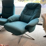 Relaxfauteuil, blauw