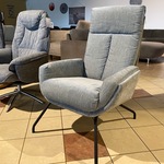 Fauteuil, mint/grijs