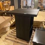 Sta tafel, zwart