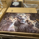 Schilderij gehard glas