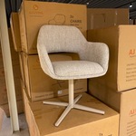 Set van 6 eetkamerstoelen AJ Living, Wiep, grey